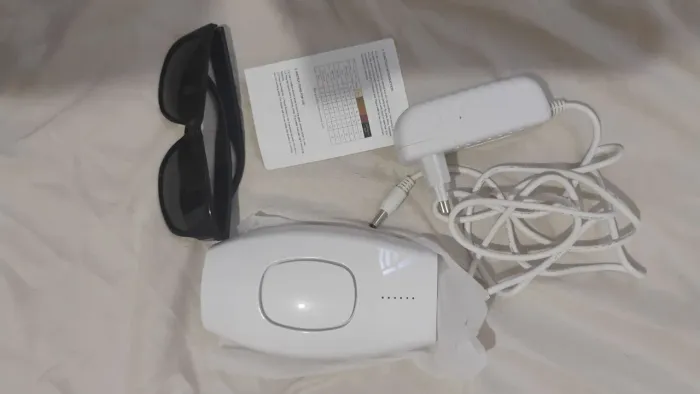 Máquina de depilação a luz pulsada cor branca