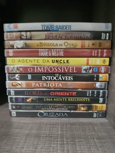 Lote 12 filmes DVD Original 