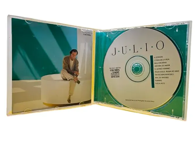 Álbum Cd Julio Iglesias 1995 Sony Music Acrílico