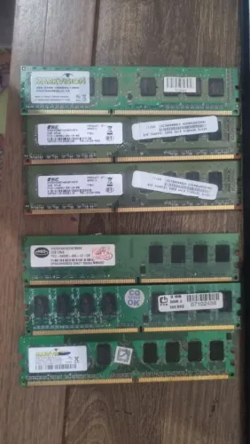 Memórias DDR3 e DDR2