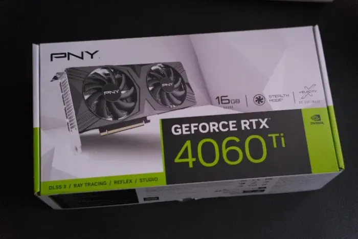 pny geforce rtx 4060 ti 16gb overclock verto dual fan
