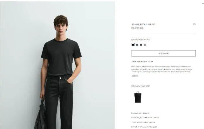 Calça Zara Nunca usada