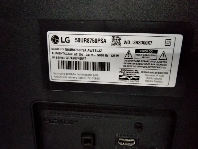 TV LG 50 Polegadas.