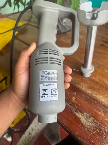 Mixer Geral Storm Sirman Cinza Potência 200W Haste 15cm Profissional