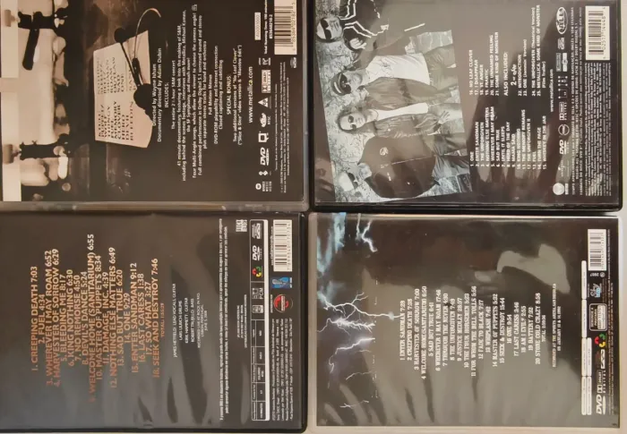 Coleção CD's e DVD's do Metallica