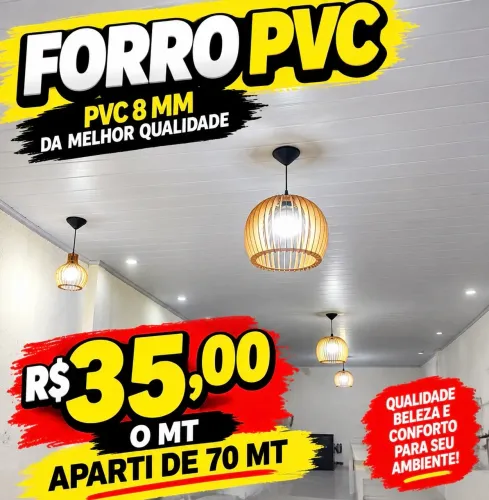 Baixamos o preço do pvc
