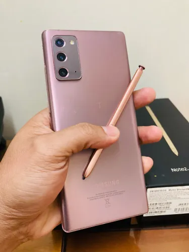 Samsung Note 20 5G 256gb Bronze caixa e nota fiscal 