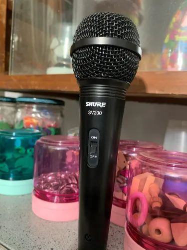 Microfone Shure novinho!