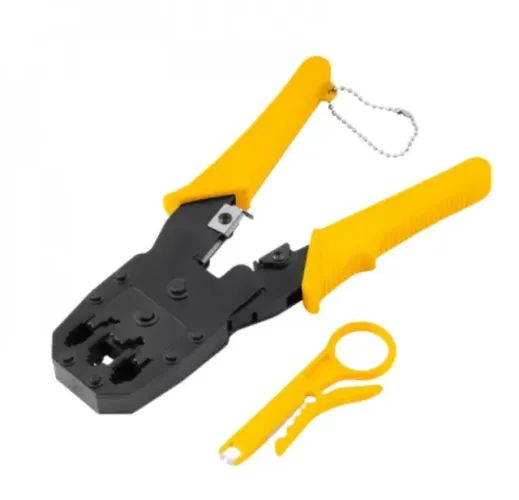 Alicate Decapador de Fio Bomvink BM-1702 Corte Ajuste Profissional 10-24AWG podendo ser re