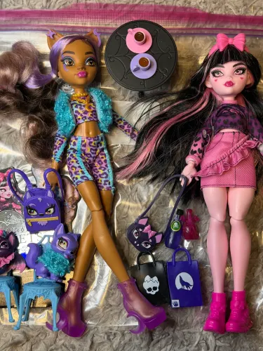 MONSTER HIGH G3 PET FABOOLOUS - DRACULAURA E CLAWDEEN