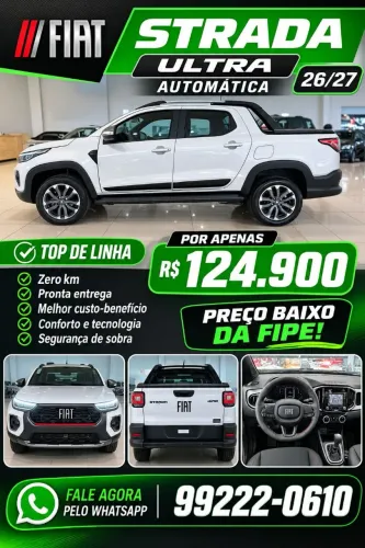 Fiat Strada Ultra 1.0 Flex Turbo CD Aut. 2027