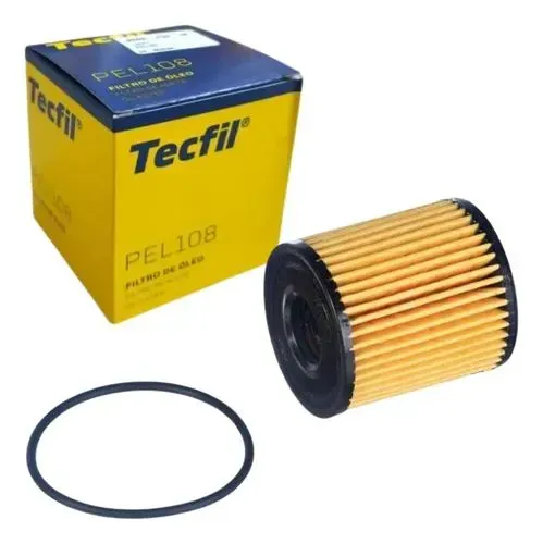 FILTRO DE ÓLEO PEUGEOT 206 1.4 16v TECFIL - 1 UNIDADE