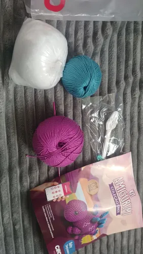 Material para crochê