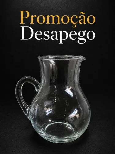 Mini Jarra de Vidro 500ml