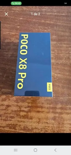 Smartphone xiaomi poco x8 pro 12gb ram 512gb novo lacrado modelo global