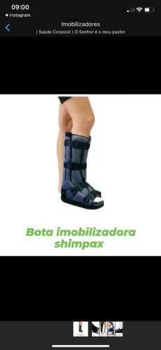 Bota mobilizadora shimpax