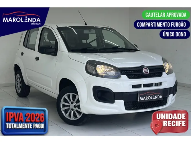 Fiat Uno Furgão 1.3 MPI Fire/ Fire Flex 8V 2020