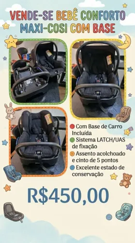 Bebê Conforto Maxi Cosi