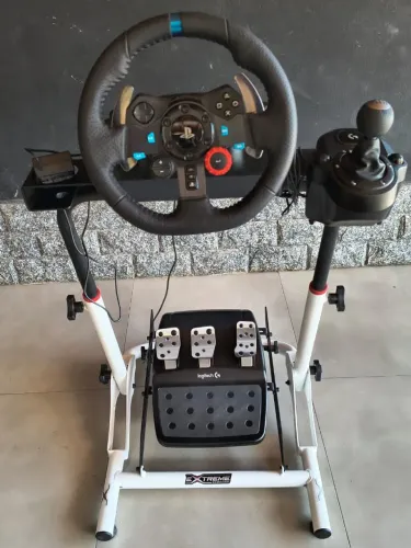 KIT SIMULADOR DE CORRIDA ? LOGITECH G29 + CÂMBIO