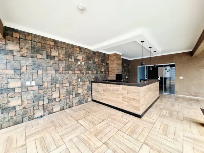 Casa térrea de 150m² com 01 quarto para locação - Sertãozinho