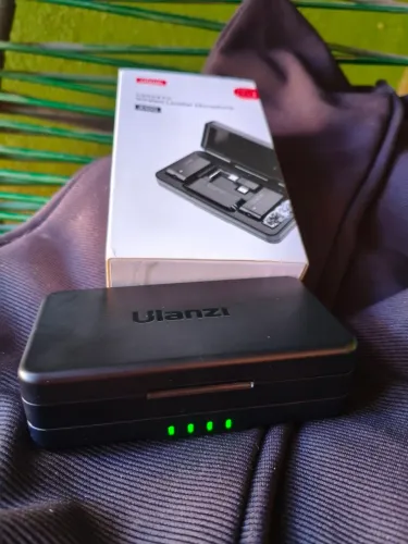 Microfone lapela Ulanzi A100 melhor custo benefício