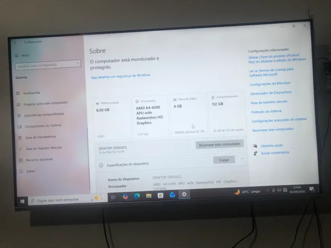 Pc todo bom config básica