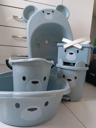 KIT BANHEIRA - AZUL URSINHO