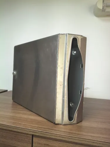 Papeleira de inox 