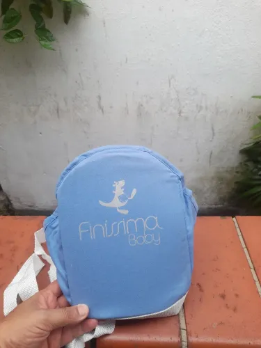 Canguru Finíssima Baby Azul