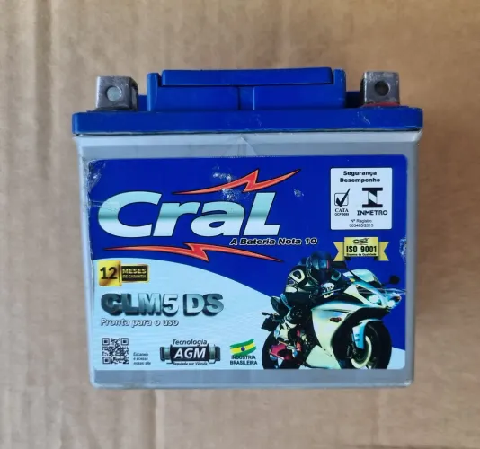 Bateria de moto 5a
