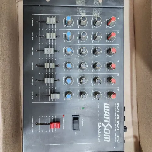 Mesa de Som Wattsom 6 Canais | Item de Música Wattsom Usado