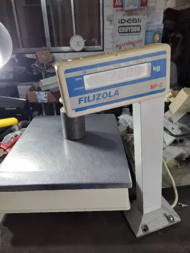Balança Filizola modelo MF-30, cap 30kg, Homologada pelo Inmetro..