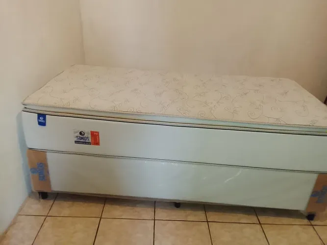 Cama box solteiro 