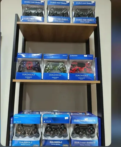 Controle ps4 sem fio via Bluetooth compatível com Pc e tv