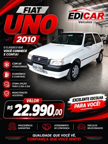 Fiat Uno Mille 1.0 Fire/ F.flex/ Economy 2P 2010