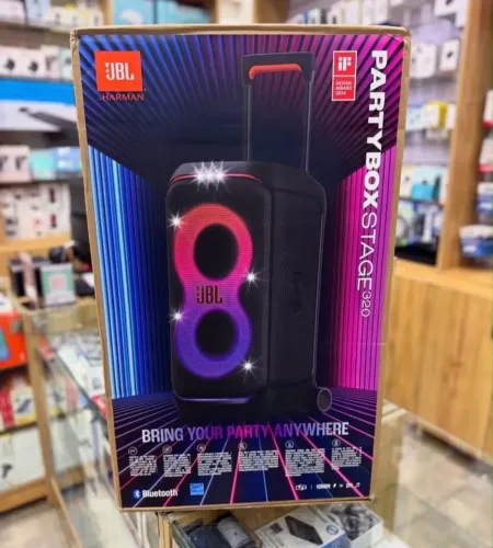JBL PARTYBOX 320 LACRADO - NF GARANTIA