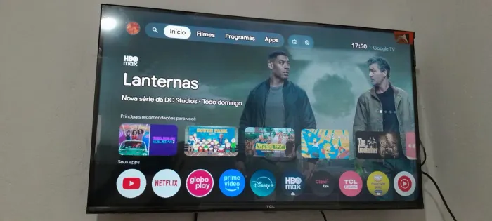Smart TV TCL com antena
