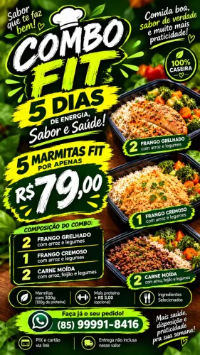 ? PROMOÇÃO DA SEMANA ? 5 DIAS FIT ?