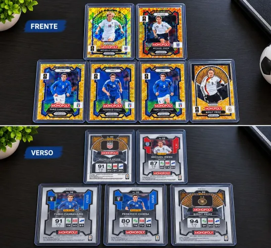 Cards numerados monopoly fifa world cup 2026