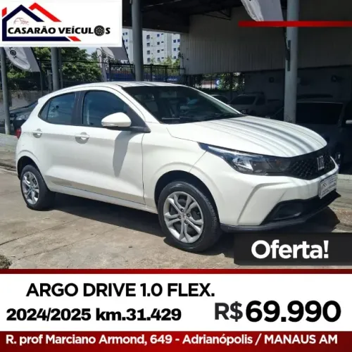 Fiat Argo Drive 1.0 6V Flex 2025