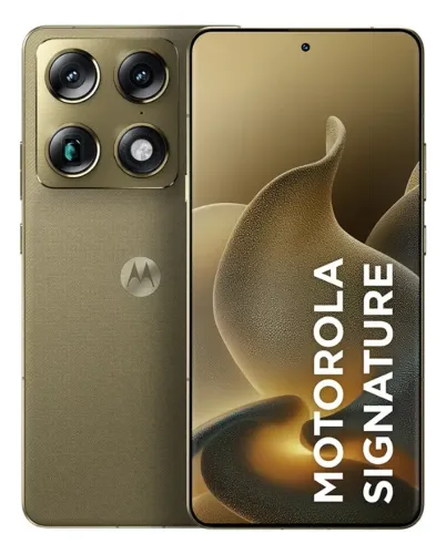 Motorola Signature 5G 512GB 24GB RAM Verde Oliva Novo