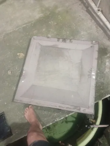Chapéu para chaminé quadrado