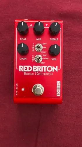 Pedal Tone Ink Red Briton distortion
