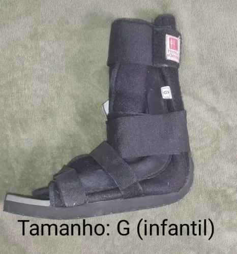 Bota ortopética infantil