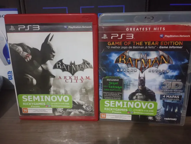Jogos Batman PlayStation 3