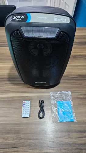 Caixa Som Multilaser Sp336 Mini Torre Party Tws 200w