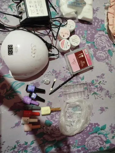 Kit alongamento de unhas