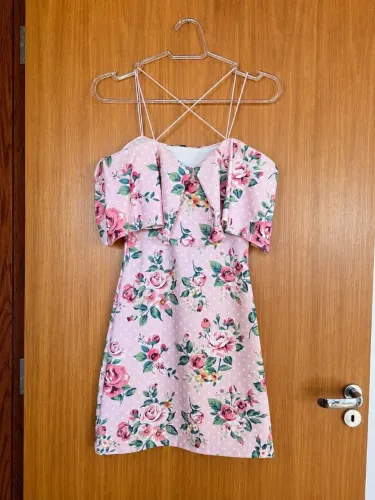 Vestido Floral Rosa