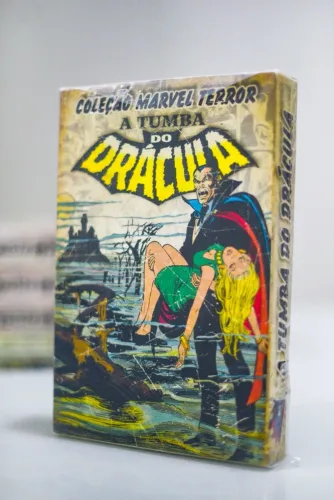 COLEÇÃO M. TERROR ?A Tumba do Drácula? V.01-04 & BOX ORIGINAL