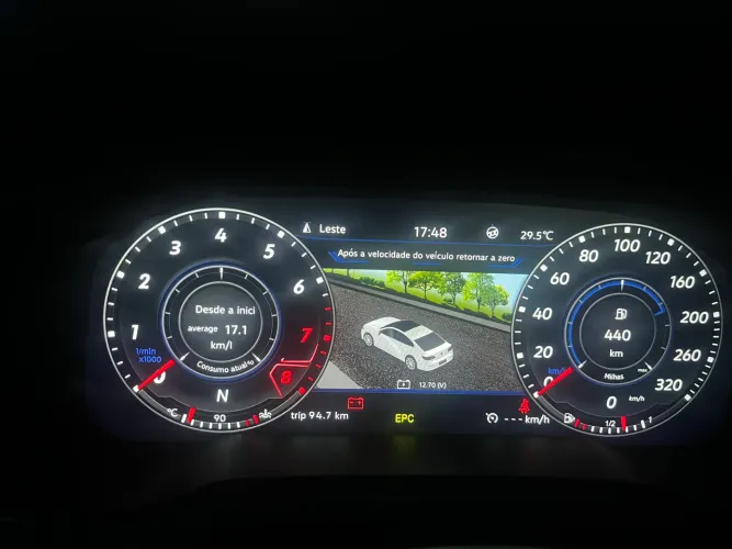 PAINEL TFT 12.3 Volkswagen